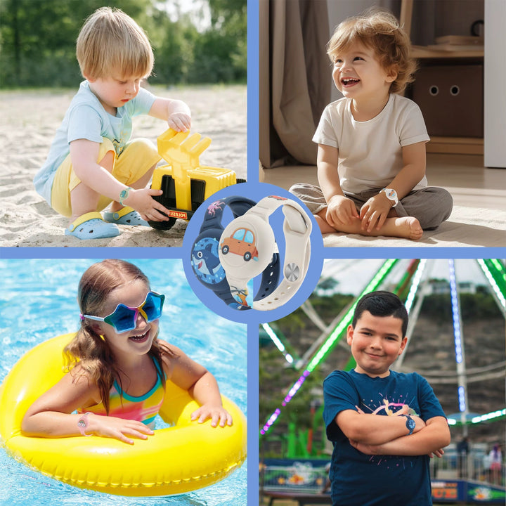 ChildSafe GPS Wristband – Silicone Holder for Tracker | Bowlift
