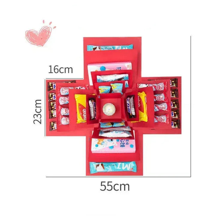 BowLift | Luxury Surprise Gift Box with Candy and Chocolate – Original Gift