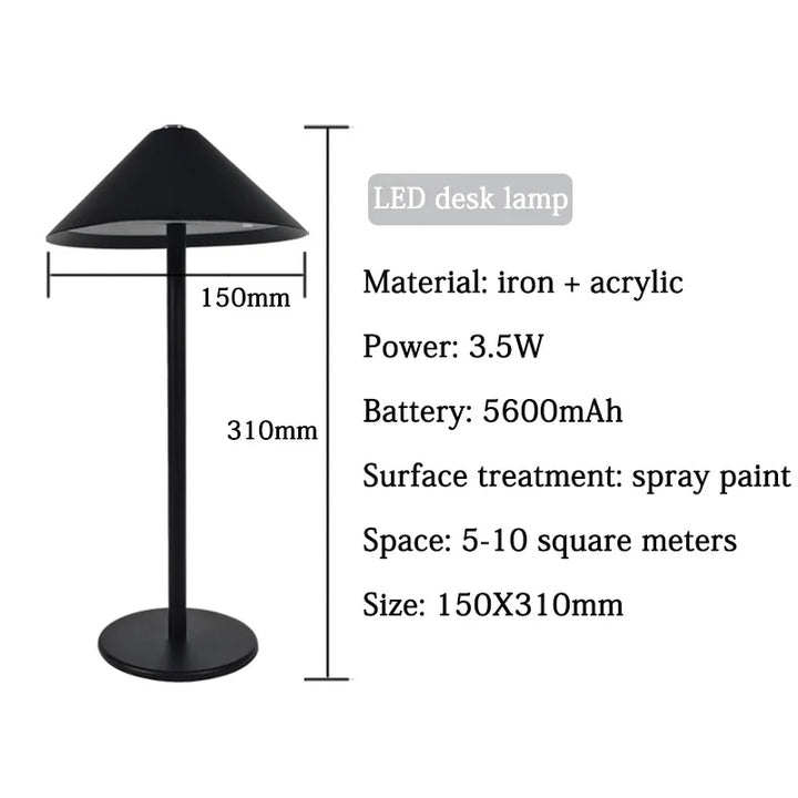 BowLift | Elegant Wireless Desk Lamp with Adjustable Lighting and Luxury Design