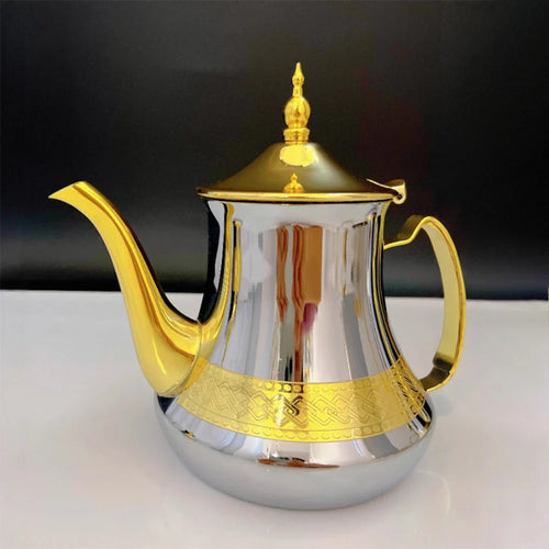 Induction Gas Arabic Style Stainless Steel Teapot Water Tea Kettle | Bowlift