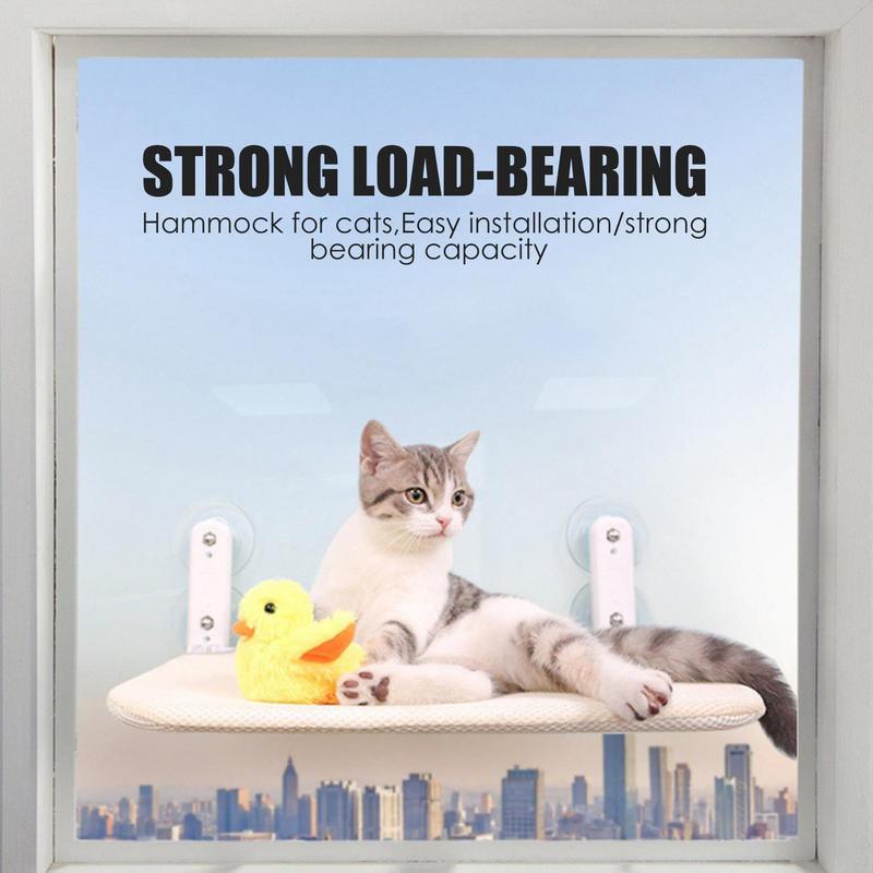 Foldable Suction Cup Hammock For Cats Bowlift