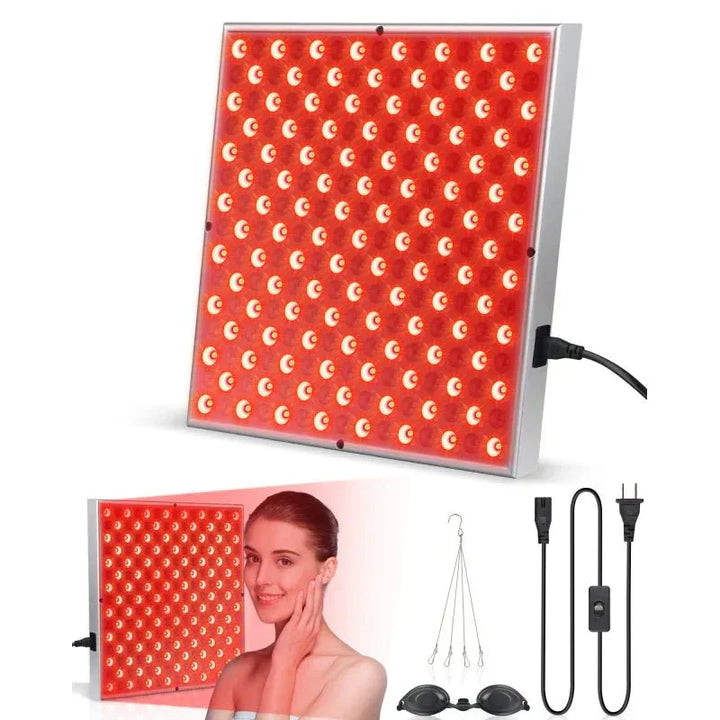 BowLift | Infrared Light Therapy Panel – 225 LED Red & Near-Infrared – Skin Rejuvenation, Pain Relief & Relaxation for Home Use