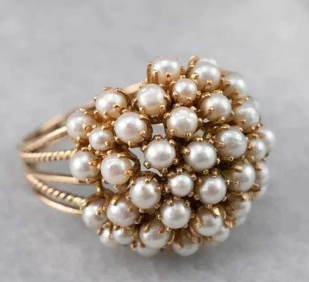 BowLift | Inlaid Pearl Ring