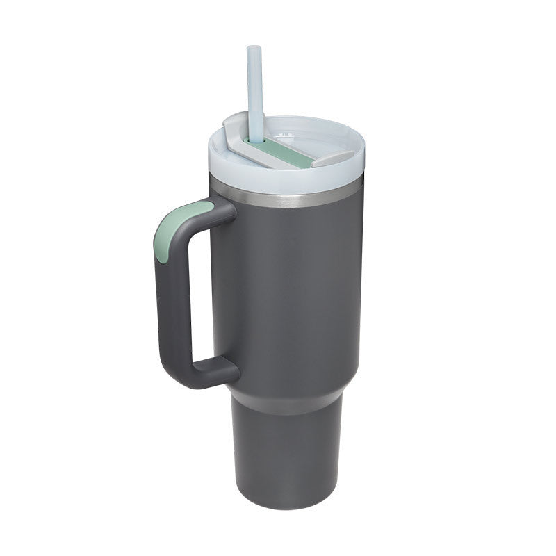 BowLift | Insulated Mug with Handle and Straw - ChillMate