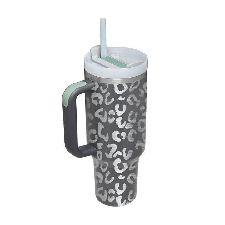 BowLift | Insulated Mug with Handle and Straw - ChillMate