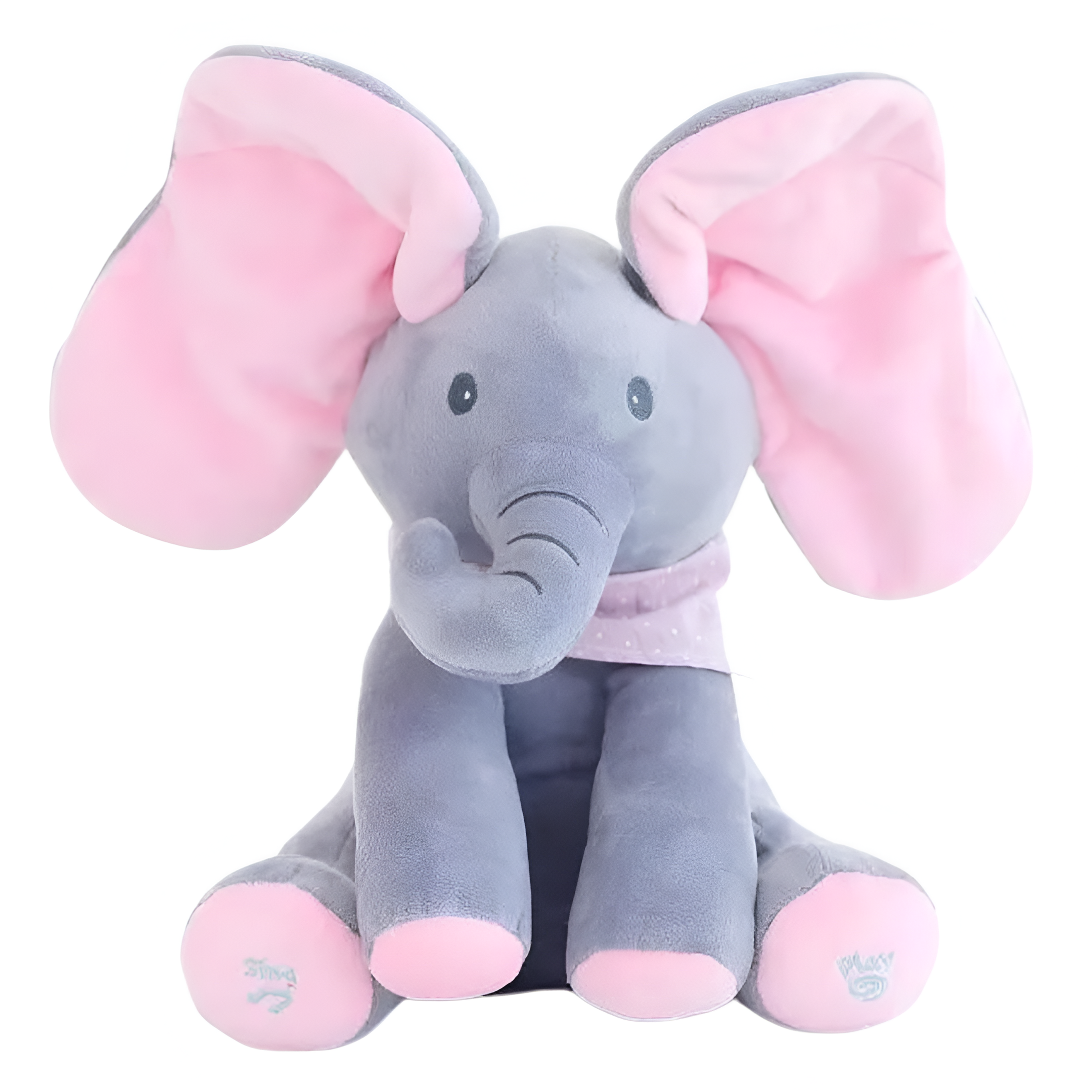 BowLift | Interactive Plush Toy Elephant Pattern with Music and Movement