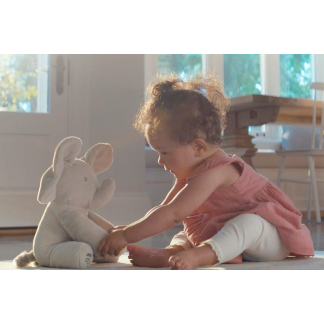 BowLift | Interactive Plush Toy Elephant Pattern with Music and Movement