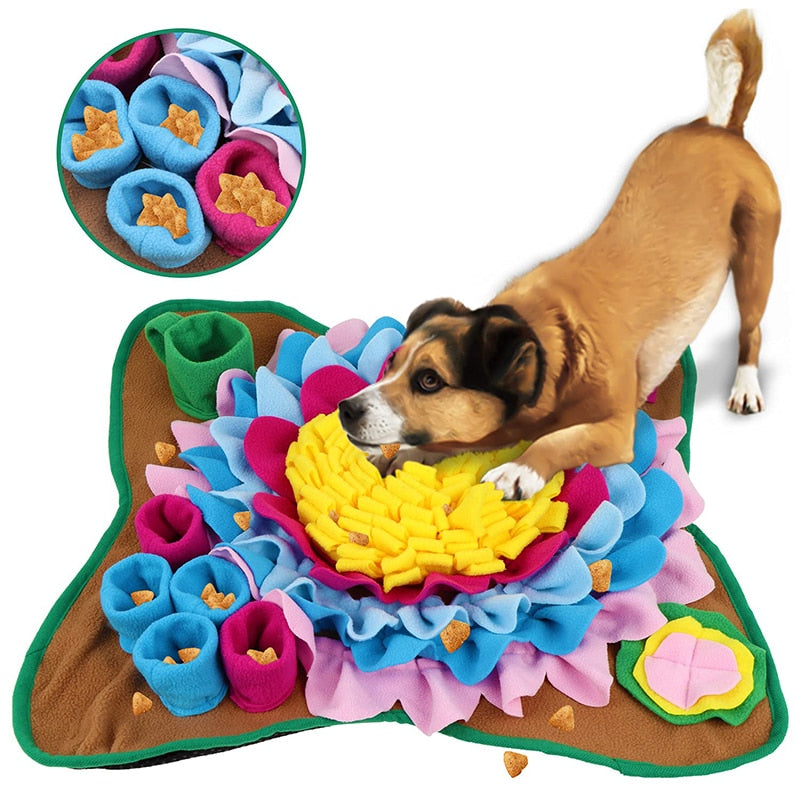 Interactive Snuffle Mat for Dogs - HuntPlay Bowlift