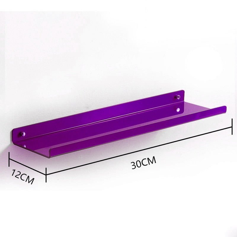BowLift | Invisible colored wall-mounted floating shelves