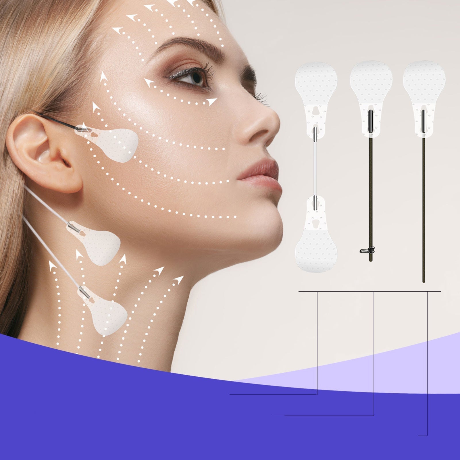 BowLift | Invisible Face Stickers - 60pcs