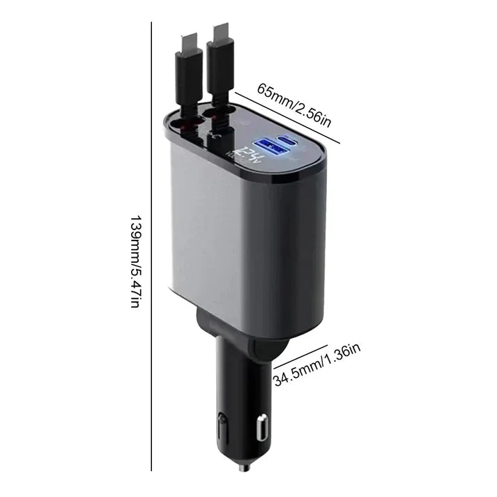 BowLift | Fast Charging Car Charger