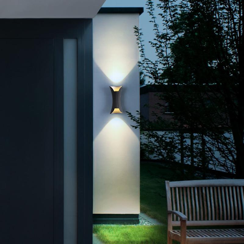 BowLift | Elegant Waterproof LED Lamps with Curved Shape for the Garden