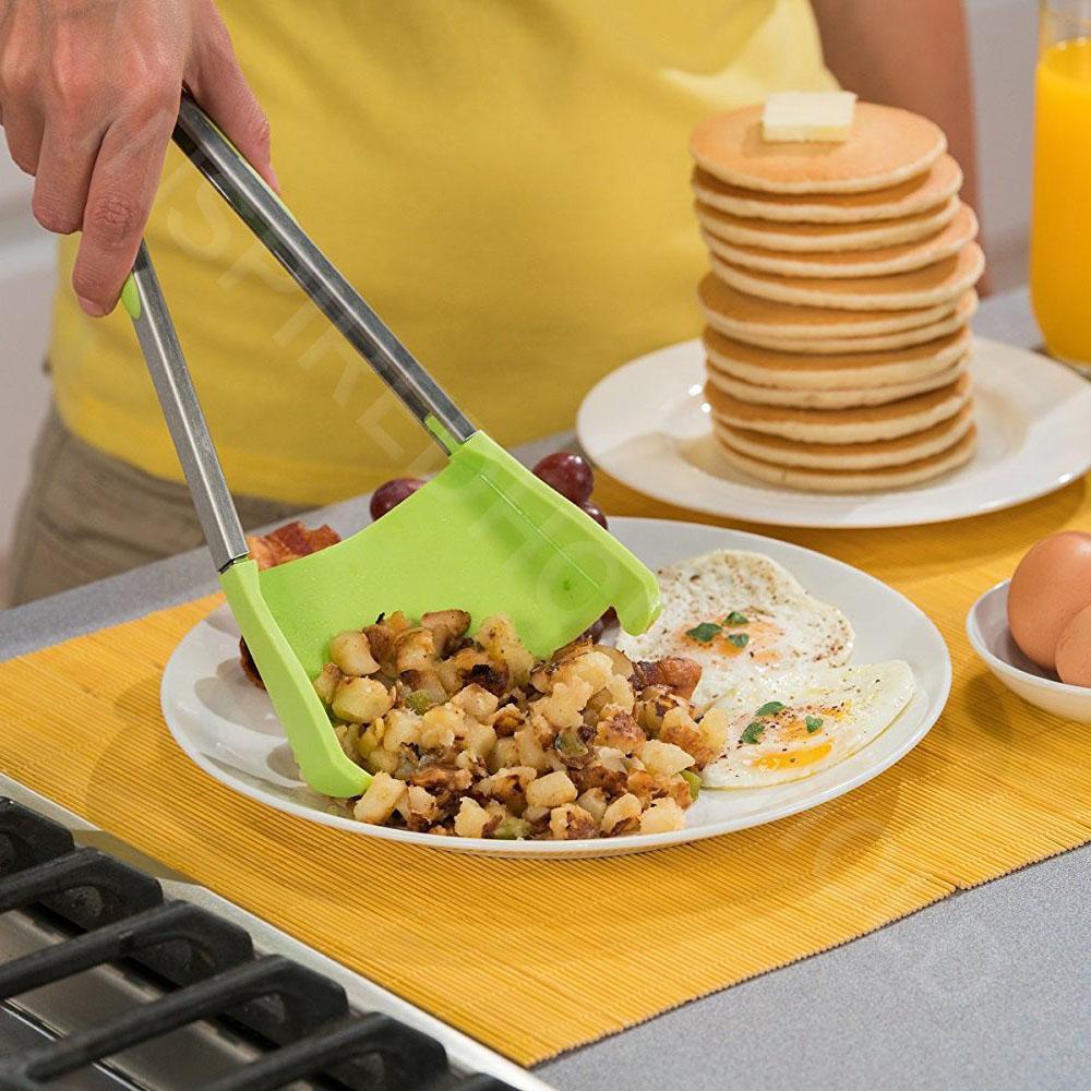 BowLift | 2 in 1 kitchen spatula and tongs