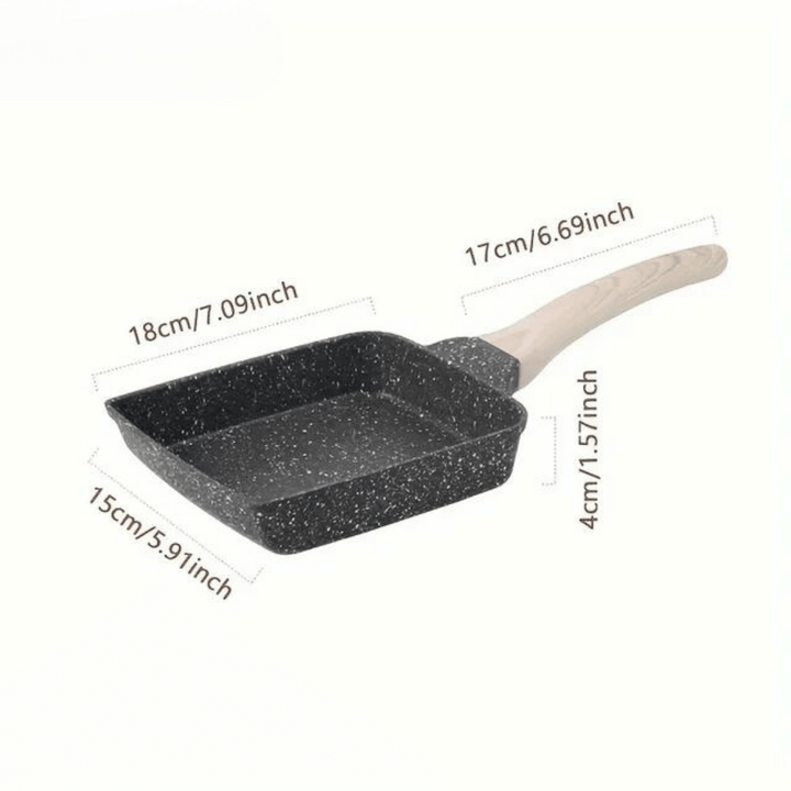 Japanese Omelettes Pan Nonstick Egg Frying Pan Rectangular Frying Pan | Bowlift