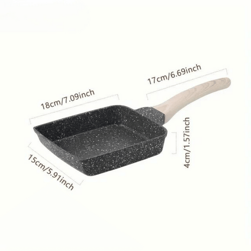 Japanese Omelettes Pan Nonstick Egg Frying Pan Rectangular Frying Pan | Bowlift