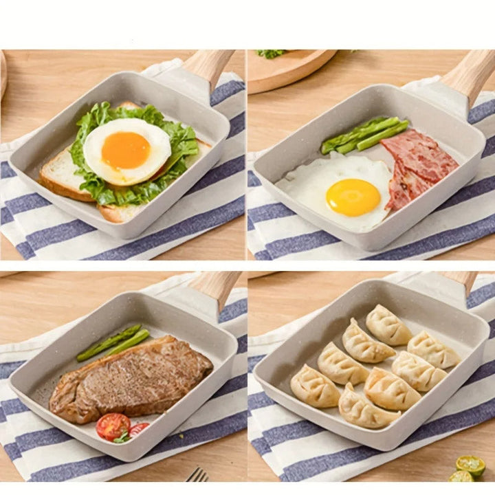 Japanese Omelettes Pan Nonstick Egg Frying Pan Rectangular Frying Pan | Bowlift