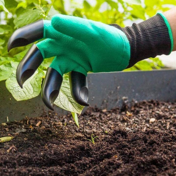 BowLift | Gants de Jardinage Polyvalents - Griffes pour Creuser Intégrées