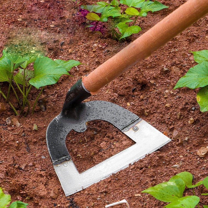 BowLift | GardenPro Hoe | Heavy-Duty Hand Tool for Soil Prep