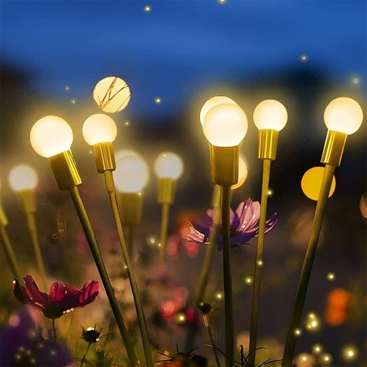BowLift | GlowBreeze Solar | Dancing Firefly Lights for Gardens