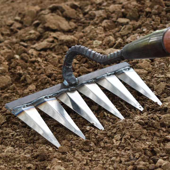 BowLift | RootRake Pro | Heavy-Duty Garden Rake for Landscaping