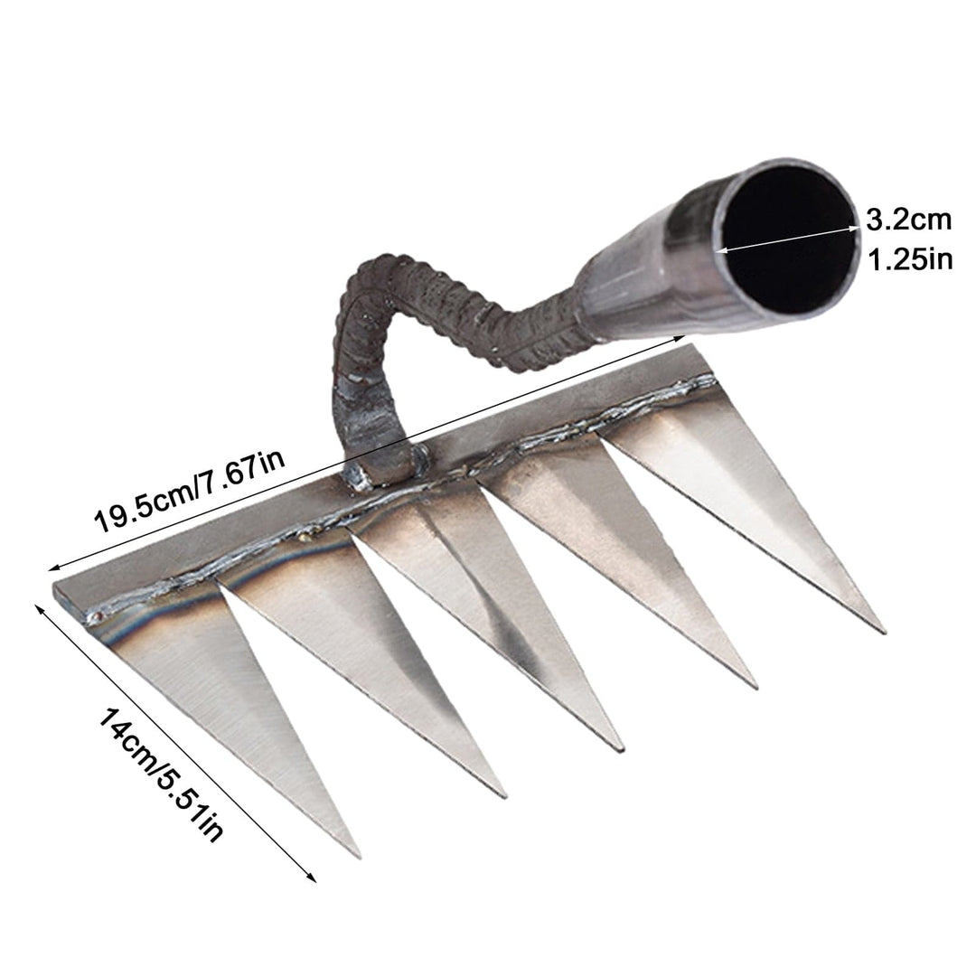 BowLift | RootRake Pro | Heavy-Duty Garden Rake for Landscaping