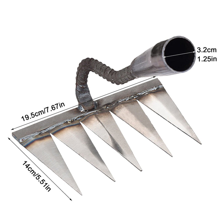 BowLift | RootRake Pro | Heavy-Duty Garden Rake for Landscaping