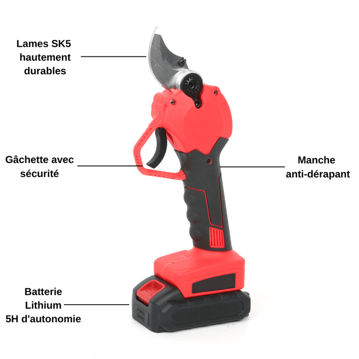 BowLift | TrimEase Pro | Cordless Electric Pruning Shears for Gardens