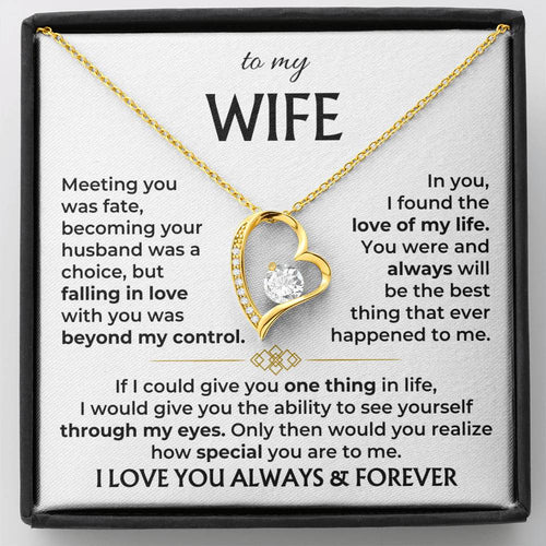 BowLift | Diamond Love - Loving necklace for your beloved wife