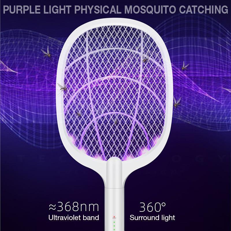 2-in-1 Electric Swatter & Night Mosquito Killing Lamp Bowlift