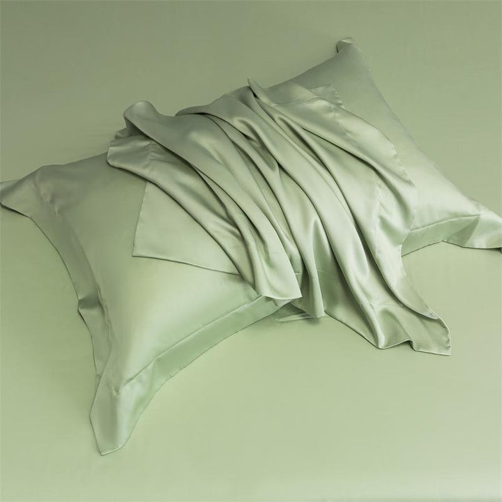 2 Pack for Silk Pillowcase for Hair and Skin,  Natural Silk Pillow Case with Zipper, Both Sided Pure Silk Pillow Cover for Women | Bowlift
