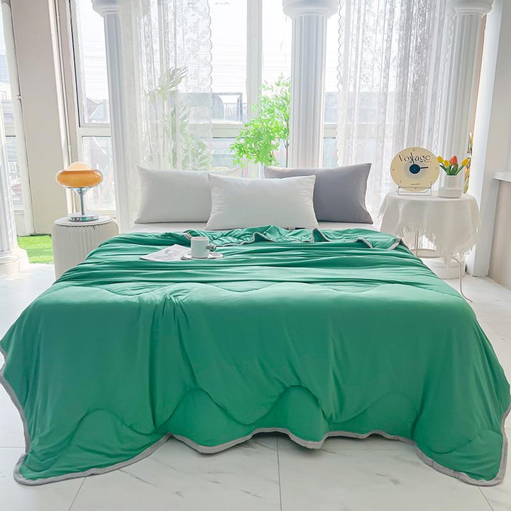 Cooling Ice Silk Summer Comforter machine washable | Bowlift