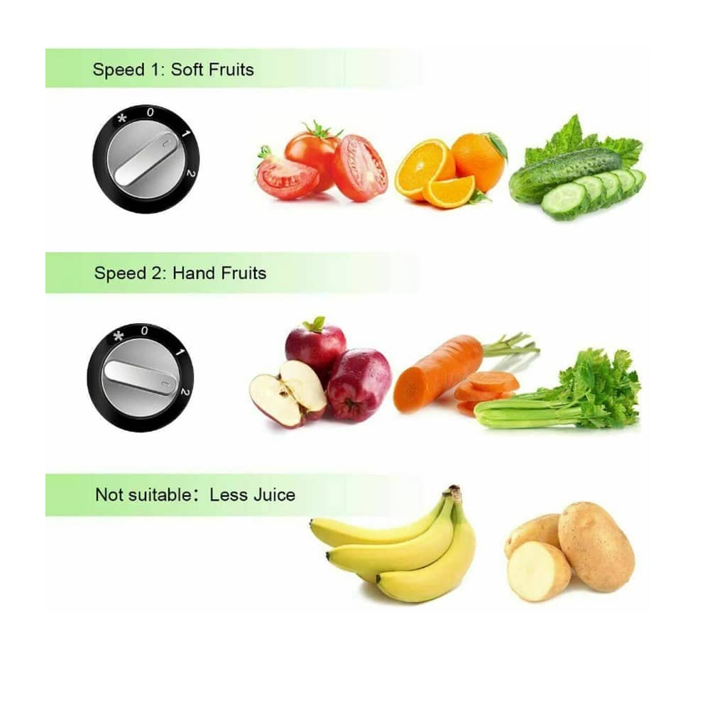 Juicer with pitcher 800W (1.25 liter pulp container) | Bowlift
