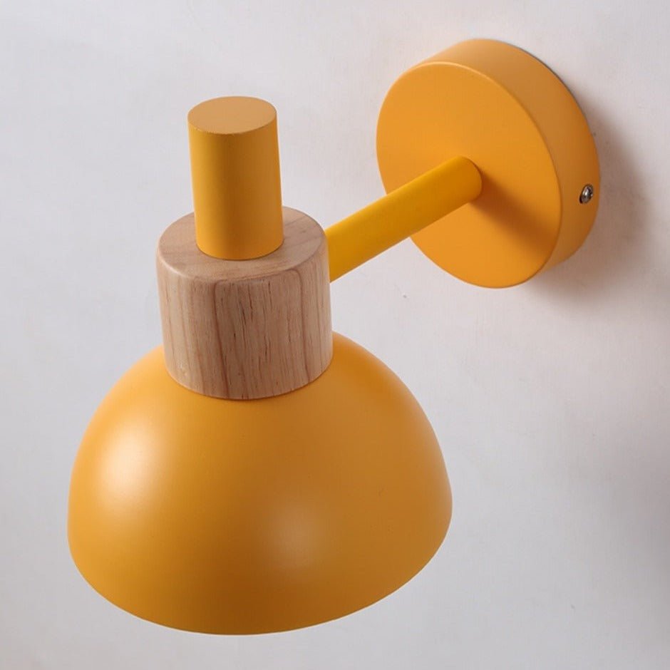 BowLift | ElmRadiance - Wood Wall Lamp