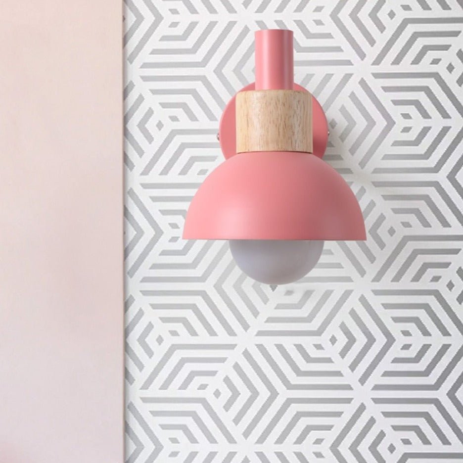 BowLift | ElmRadiance - Wood Wall Lamp