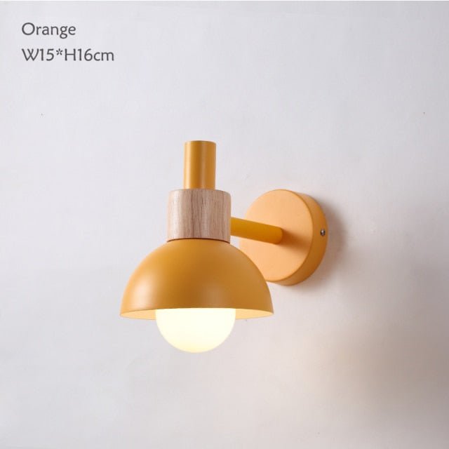 BowLift | ElmRadiance - Wood Wall Lamp
