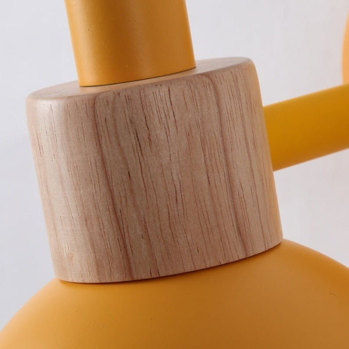 BowLift | ElmRadiance - Wood Wall Lamp