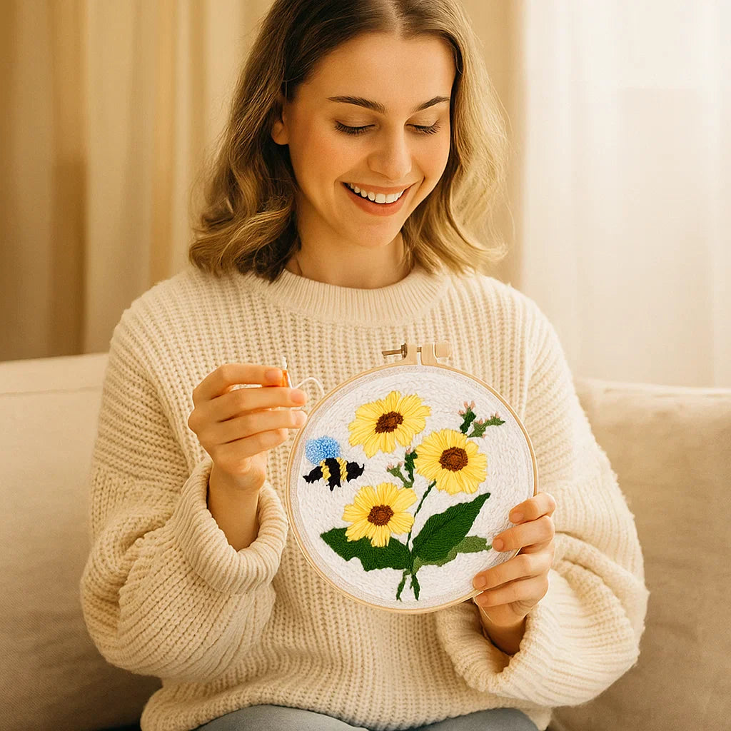 BowLift | Relaxing embroidery set with various designs