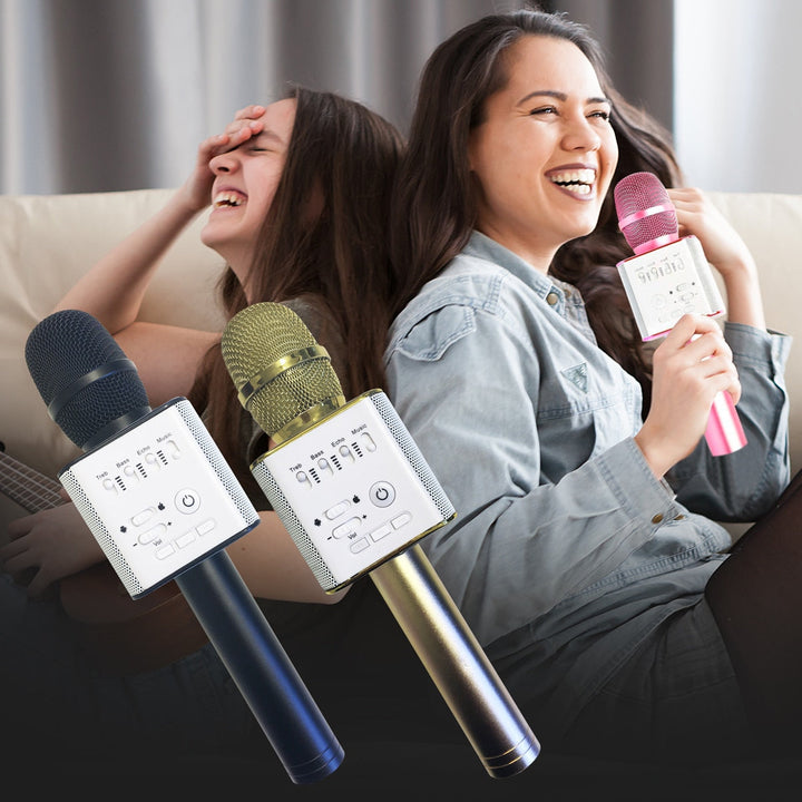 Karaoke Microphone Bluetooth with Speaker | Bowlift
