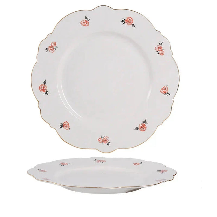 Kawaii Scoop Plate Ceramic Bowl Salad Spoon Steak Plate Dinnerware | Bowlift