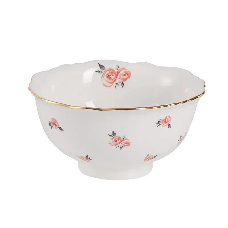 Kawaii Scoop Plate Ceramic Bowl Salad Spoon Steak Plate Dinnerware | Bowlift