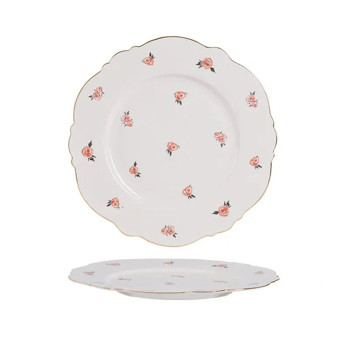 Kawaii Scoop Plate Ceramic Bowl Salad Spoon Steak Plate Dinnerware | Bowlift