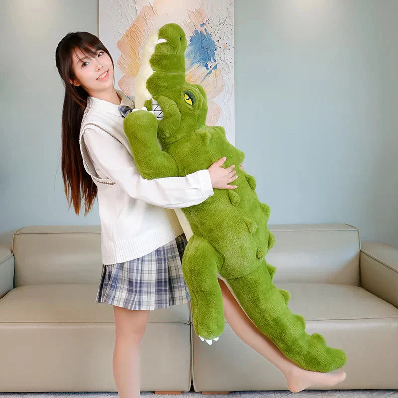 BowLift | Angry Giant Green Crocodile Plushies