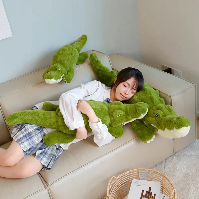 BowLift | Angry Giant Green Crocodile Plushies