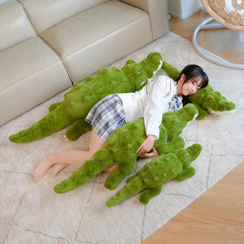 BowLift | Angry Giant Green Crocodile Plushies