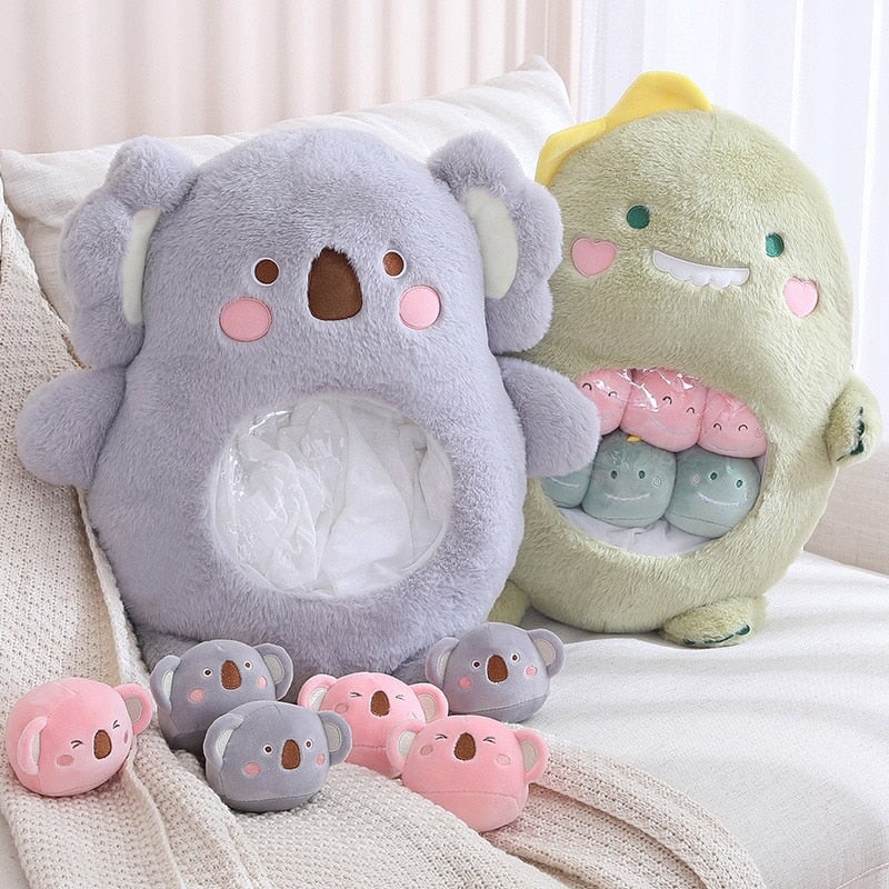 BowLift | Bag of Koala Dino Bunny Panda Plushie Collection