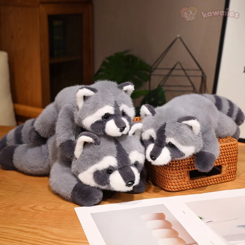 BowLift | Boomer the Fluffy Raccoon Plushie
