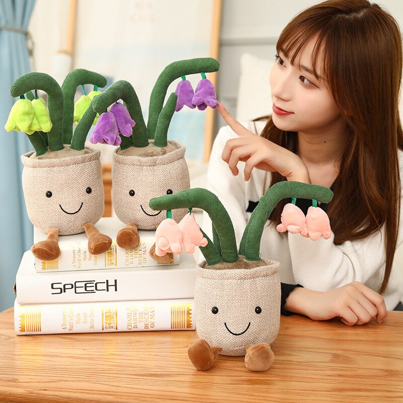 BowLift | Fuzzy Fella Flower Pot Plush