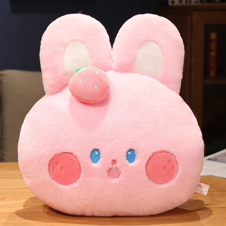 BowLift | Buttons the Fluffy Pink Bunny Plushie