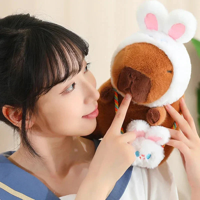 BowLift | Capybara Frog Besties Costume Plush