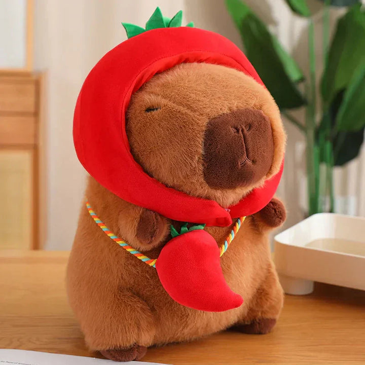 BowLift | Capybara with Vegetable Hats Plushie